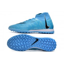 Nike Phantom Luna Elite TF High Top Blue Soccer Shoes