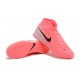 Cheap Nike Phantom Luna Elite TF High Top Pink Black Grey Soccer Shoes Sale