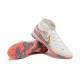 Cheap Nike Phantom Luna Elite TF High Top White Gold Orange Soccer Shoes Sale