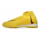 Cheap Nike Phantom Luna Elite TF High Top Yellow Soccer Shoes Sale