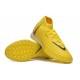 Cheap Nike Phantom Luna Elite TF High Top Yellow Soccer Shoes Sale