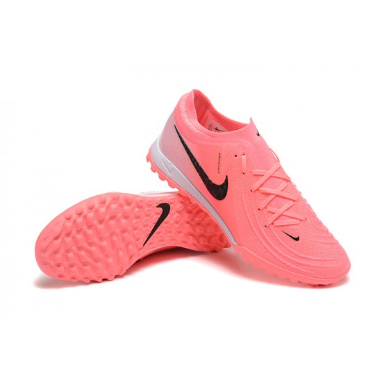 Cheap Nike Phantom Luna Elite TF Low Pink Black Soccer Shoes Sale