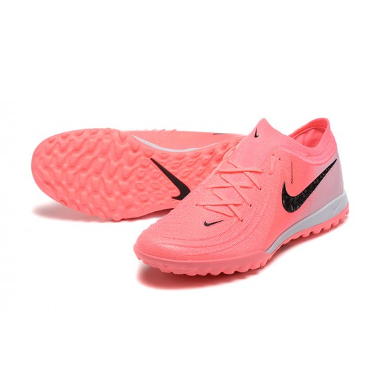 Cheap Nike Phantom Luna Elite TF Low Pink Black Soccer Shoes Sale