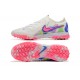 Cheap Nike Phantom Luna Elite TF Low Pink White Blue Soccer Shoes Sale