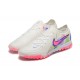 Cheap Nike Phantom Luna Elite TF Low Pink White Blue Soccer Shoes Sale