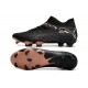 Cheap Puma Future 7 Ultimate FG-AG Black Brown Low Soccer Shoes Sale