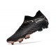 Cheap Puma Future 7 Ultimate FG-AG Black Brown Low Soccer Shoes Sale