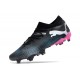 Cheap Puma Future 7 Ultimate FG-AG Black Pink White Low Soccer Shoes Sale