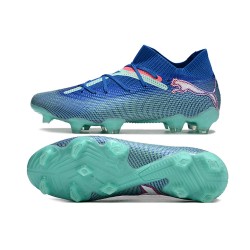 Puma Future 7 Ultimate FG-AG Blue Ltblue Low Soccer Shoes