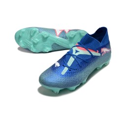 Puma Future 7 Ultimate FG-AG Blue Ltblue Low Soccer Shoes