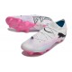 Cheap Puma Future 7 Ultimate FG-AG Pink White Black Low Soccer Shoes Sale