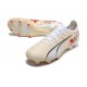 Cheap Puma Ultra Ultimate FG Beige White Black Low Soccer Shoes Sale