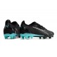 Cheap Puma Ultra Ultimate FG Black Ltblue Low Soccer Shoes Sale