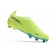 Cheap Puma Ultra Ultimate FG Green Yellow Ltblue Low Soccer Shoes Sale